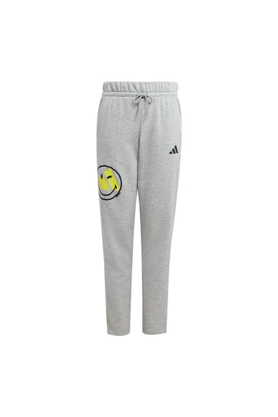 adidas Unisex Çocuk Gri  Eşofman Altı J SMI PANT JD3287 - Resim 8