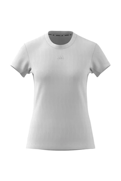 adidas Kadın Beyaz T-Shirt FREELIFT TEE JE7106 - 11