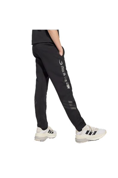 adidas Unisex Çocuk Siyah  Eşofman Altı J SW MNDO PNT JF3635 - Resim 3