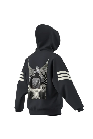 adidas Erkek  Gri  Sweatshirt M SW TM HDY JI5720 - 11