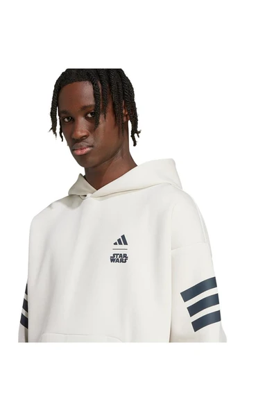 adidas Erkek  Bej  Sweatshirt M SW TM HDY JI5719 - 7