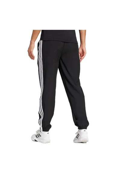 adidas Erkek  Siyah  Eşofman Altı WE 3S WOVEN PT JI8313 - 4