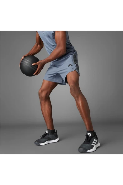 adidas Erkek Siyah  Şort POWER 3S SHORT JE8236 - 10