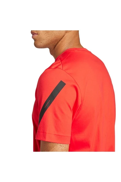 adidas Kadın Kırmızı T-Shirt M Z.N.E. TEE JC7922 - 5