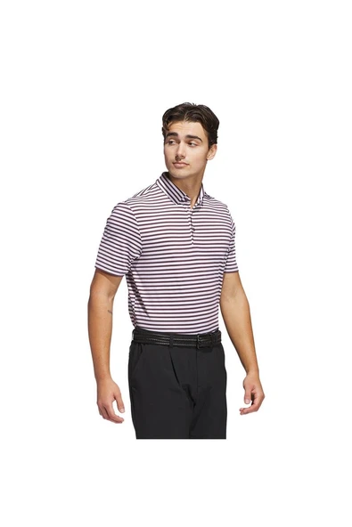 adidas Erkek  Beyaz  Polo T-Shirt ULT STRIPE POLO JF4890 - Resim 3