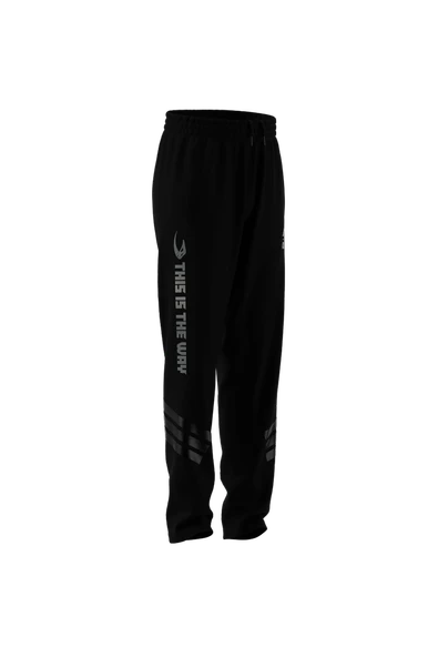 adidas Unisex Çocuk Siyah  Eşofman Altı J SW MNDO PNT JF3635 - Resim 11