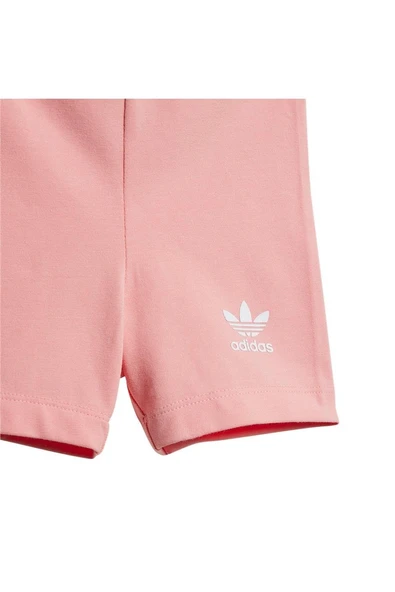 adidas BebekPembe  Eşofman CS TEE SET JI5835 - 5