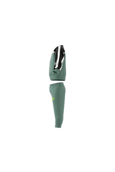 adidas Bebek Yeşil  Eşofman OV CREW SET JC7312 - 10