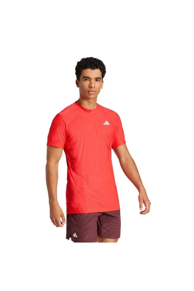 adidas Kadın Kırmızı T-Shirt FLFT TEE PRO JE3508 - 4