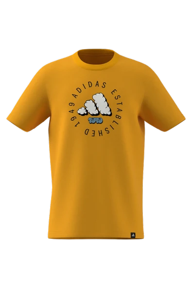 adidas Unisex Çocuk Sarı  T-Shirt J FUN TEE JI6688 - Resim 10