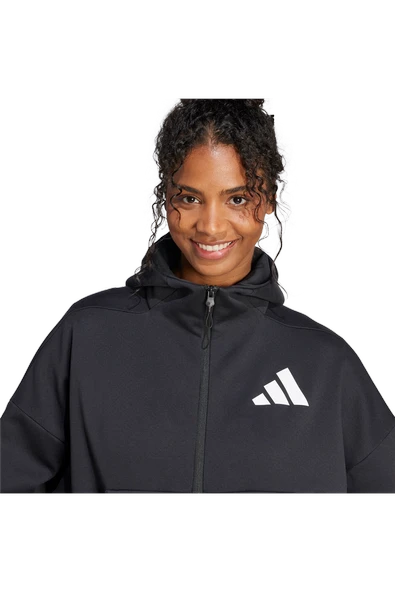 adidas Kadın  Siyah  Ceket W Z.N.E. FZ JC5392 - 7