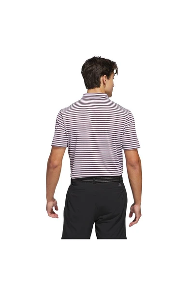 adidas Erkek  Beyaz  Polo T-Shirt ULT STRIPE POLO JF4890 - Resim 2