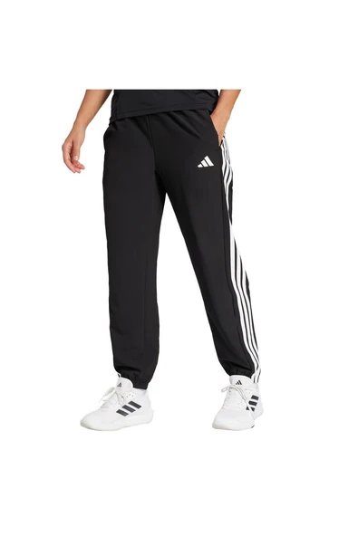 adidas Erkek  Siyah  Eşofman Altı WE 3S WOVEN PT JI8313 - 3