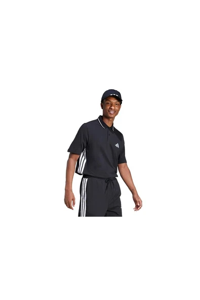 adidas Erkek M 3S PQ PS  Polo T-shirt JE6380 - 5