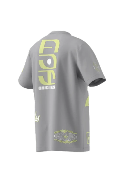 adidas Erkek Gri  T-Shirt Q12 TS SPONSOR JP0195 - Resim 10