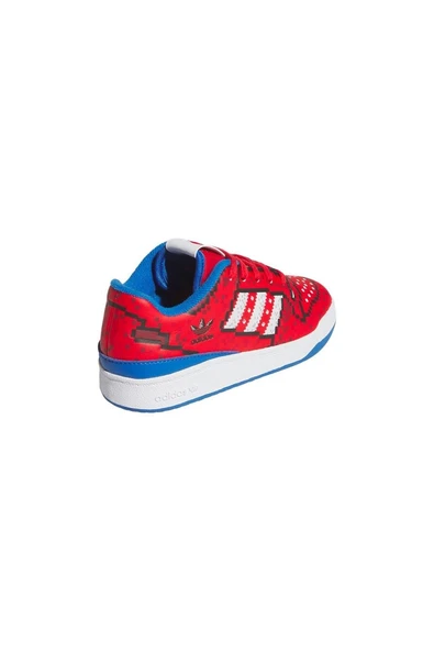adidas Unisex Çocuk Kırmızı  Sneaker FORUM LOW CL C JI3400 - Resim 7