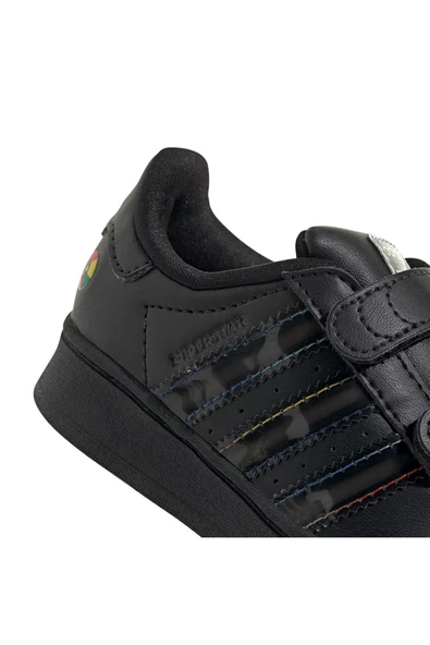 adidas Bebek Siyah  Sneaker SUPERSTAR LED LIGHTS CF I JI0512 - 8