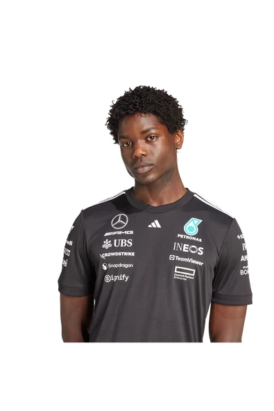 adidas Erkek Siyah  T-shirt MER DR JSYB RM JW5361 - 5