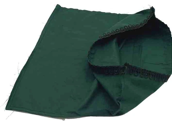 Çanta Aksesuar Fermuarsız 38X38 Cm Dikilmiş Astar Koyu Yeşil