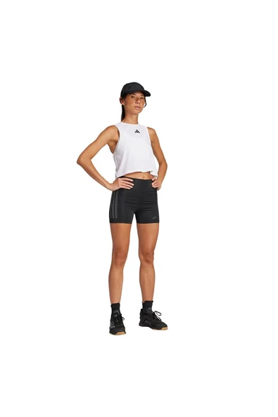 adidas Kadın Beyaz  Atlet BOXY TANK 3S JJ3496 - 2