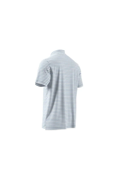 adidas Erkek Mavi  Polo T-Shirt ULT STRIPE POLO JP0475 - Resim 9