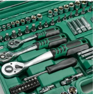 121 Parça Lokma Takımı 72 Diş Oto Tamir Seti Profesyonel - 4