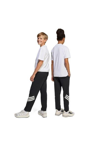 adidas Unisex Çocuk  Siyah  Eşofman Altı J FI 3S ANK PT JJ4808 - Resim 6