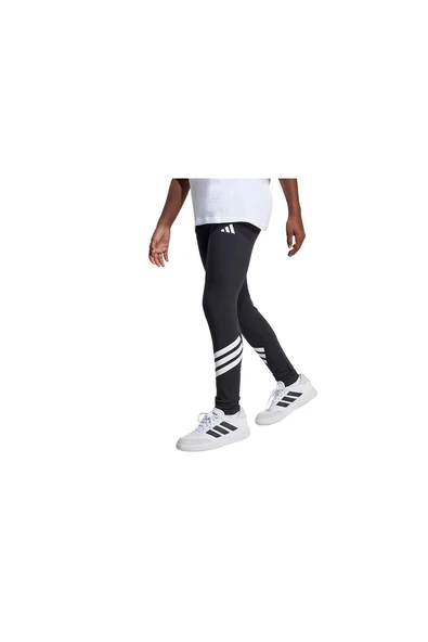 adidas Unisex Çocuk JG FI 3S LEG  Tayt JC7567 - Resim 2