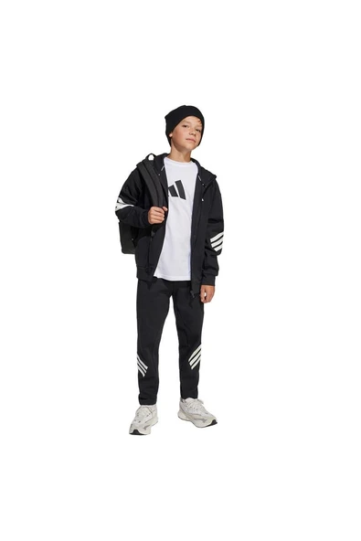 adidas Unisex Çocuk  Siyah  Eşofman Altı J FI 3S ANK PT JJ4808 ürün görseli 1