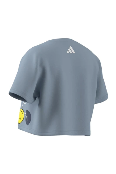 adidas Çocuk  Mavi  T-Shirt G SMI TEE JJ3079 - 12