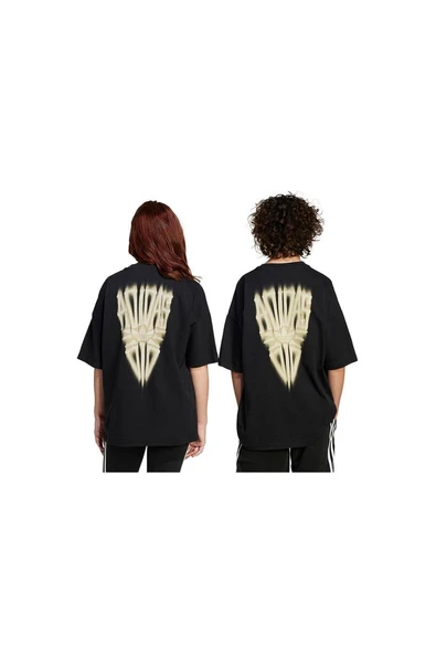 adidas Unisex Çocuk LOOSE TEE  T-shirt JD0368 - Resim 6