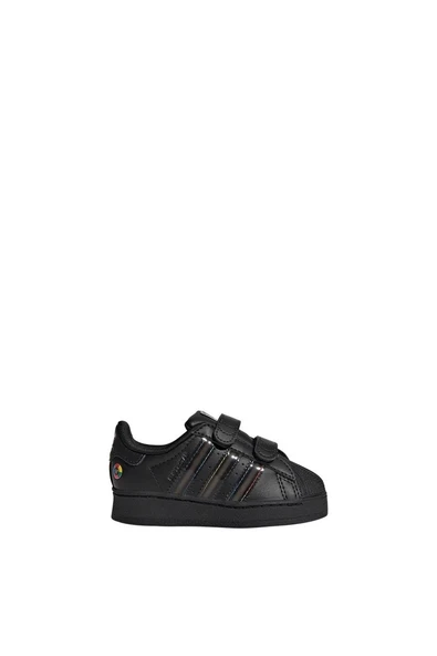 adidas Bebek Siyah  Sneaker SUPERSTAR LED LIGHTS CF I JI0512 - 2