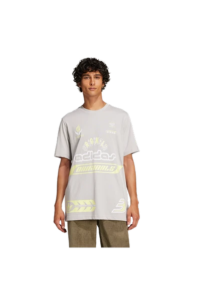 adidas Erkek Gri  T-Shirt Q12 TS SPONSOR JP0195 ürün görseli 1