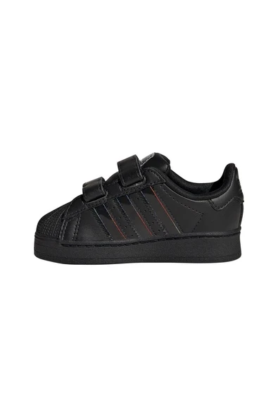 adidas Bebek Siyah  Sneaker SUPERSTAR LED LIGHTS CF I JI0512 - 5