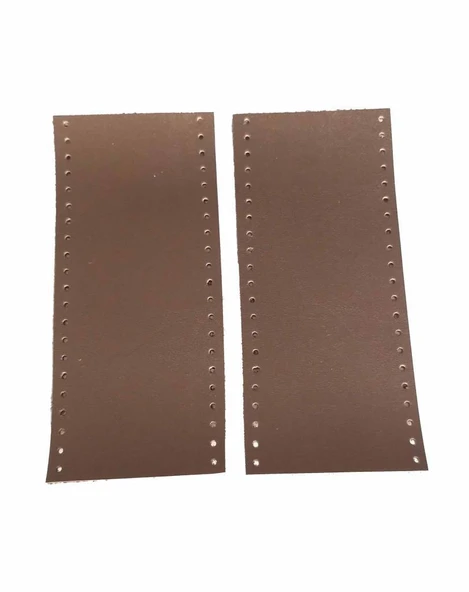 Çanta Aksesuar Suni Deri Tutma Sapı Bakır Simit Sap 17x7.5 Cm