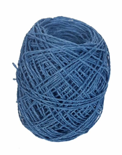 Çanta Aksesuar Kot Mavi 100 Gr Sarılmış Kağıt İp