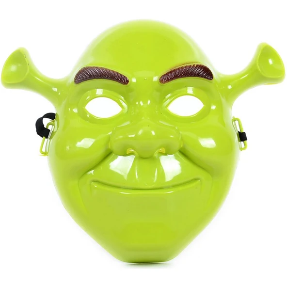 Nessiworld Yeşil Shrek Maskesi 21x25 cm