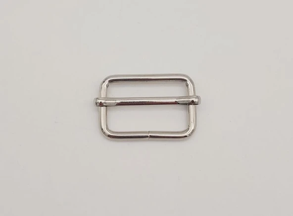 Çanta Aksesuar 3x2 Cm Gümüş Renk Ayarlama Aparatı Sürgüt