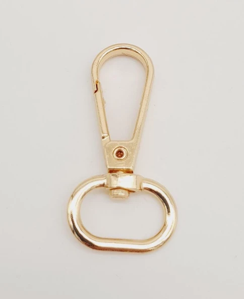 Çanta Aksesuar 1.5 Cm Light Gold Renk Kanca 1 Adet