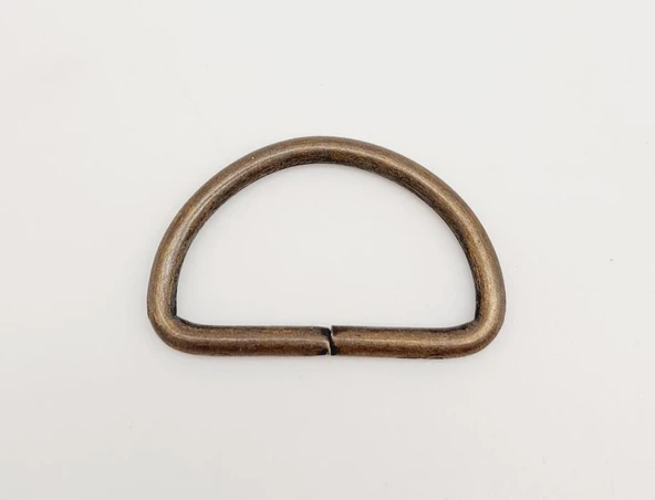 Çanta Aksesuar D Halka 4 Cm Antik Renk 1 Adet