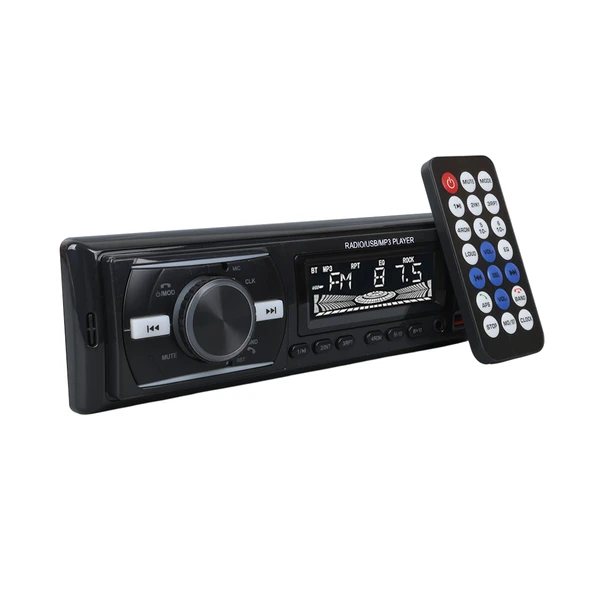 CARSTAR CS-920 7 RENKLİ ÇİFT USB/SD/FM/AUX/BLUETOOTH KUMANDALI OTO TEYP 4X60 WATT - 3