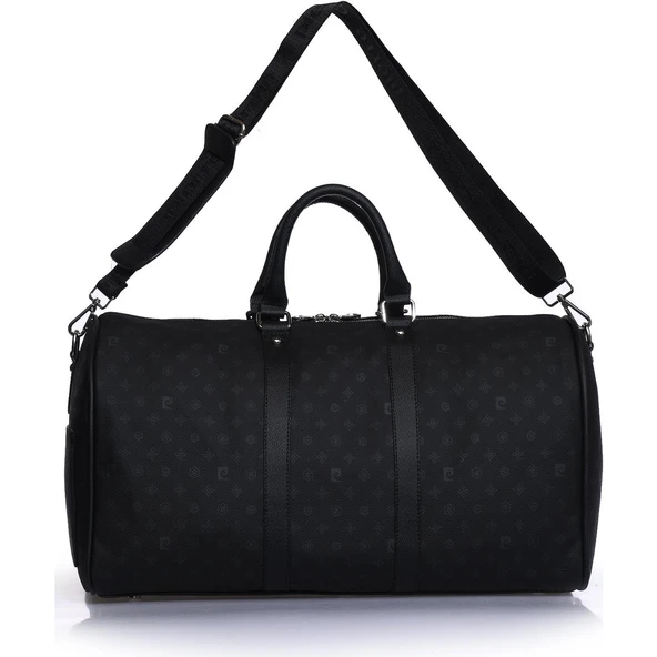 04PC001207-B S Siyah Unisex El Valizi ve Spor Çantası - Resim 3