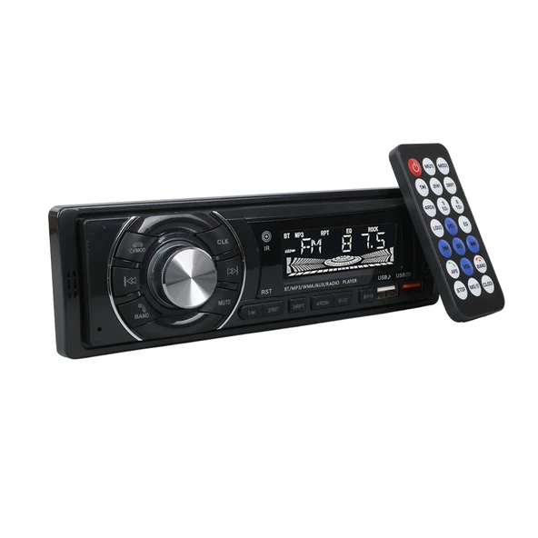 CARSTAR CS-950 7 RENKLİ ÇİFT USB/SD/FM/AUX/BLUETOOTH KUMANDALI OTO TEYP 4X60 WATT - 3