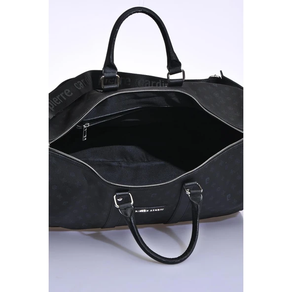 04PC001207-B S Siyah Unisex El Valizi ve Spor Çantası - Resim 4