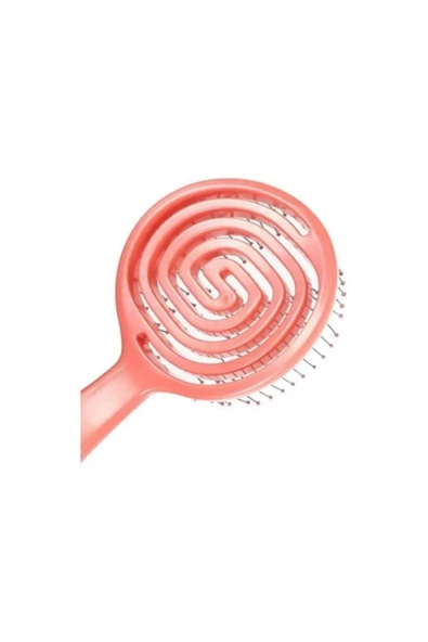 Pembe Pro Üç Boyutlu Oval Saç Fırçası 02 + Nemlendirici Yüz, Vücut Ve Saç Bakım Yağı 100 Ml - 4