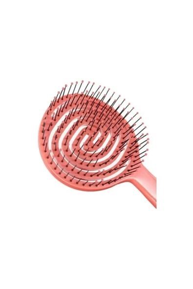 Pembe Pro Üç Boyutlu Oval Saç Fırçası 02 + Nemlendirici Yüz, Vücut Ve Saç Bakım Yağı 100 Ml - 3