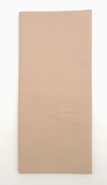 Çanta Aksesuar 120x50 cm Sütlü Kahve Renk Pamuklu Astarlık Kumaş No:26