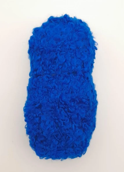 Çanta Aksesuar Buklet Boucle İp Saks Mavi Renk No:006