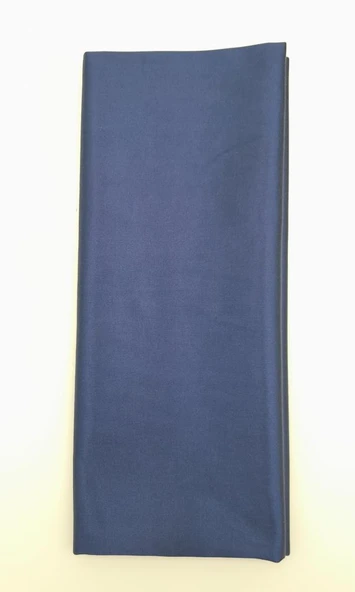 Çanta Aksesuar 120X50 cm Lacivert Renk Pamuklu Saten Astarlık Kumaş