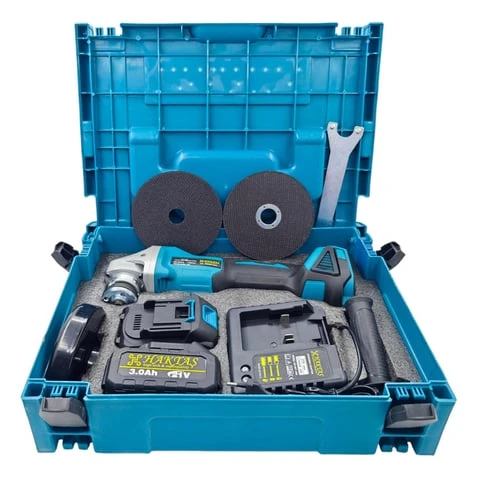 AKÜLÜ AVUÇ TAŞLAMA HAKTAŞ HKT409G 125 MM - Resim 2